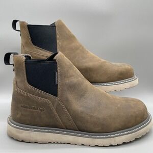 Wolverine Trade Wedge Steel Toe Romeo Work Boots Mens‎ 10 EW Brown Waterproof